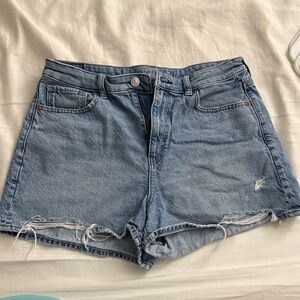 American Eagle Outfitters Light Blue Jean Shorts